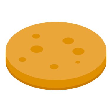 Salam peyniri simgesi, izometrik biçim