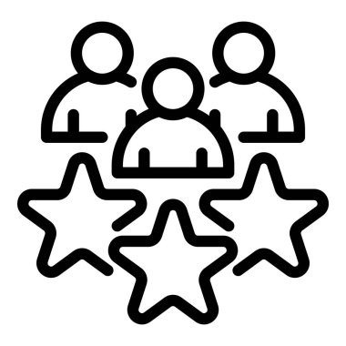 Dış kaynak yıldız takım simgesi, özet biçimi