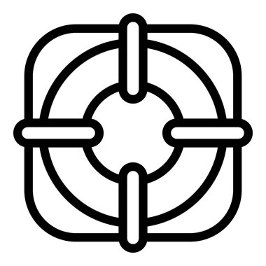 Dış kaynak yaşam alanı simgesi, özet biçimi