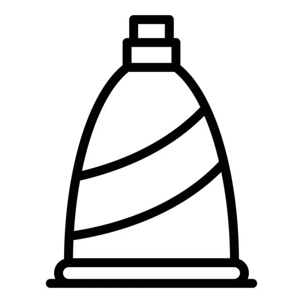 Icono griego de aceite virgen extra, estilo de esquema — Vector de stock