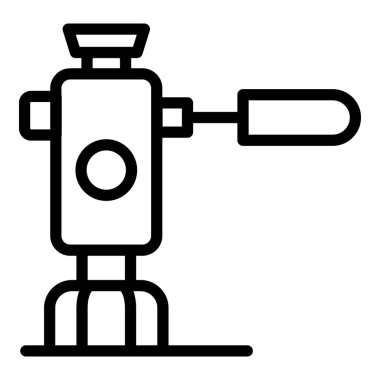 Tripod raf simgesi, özet biçimi
