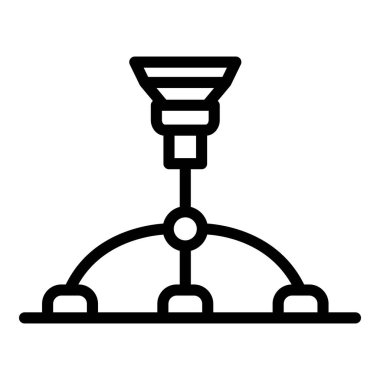 Holder tripod simgesi, özet biçimi