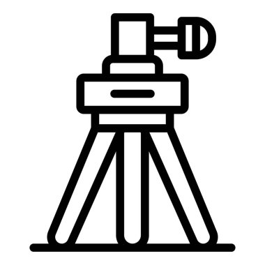 Video tripod simgesi, özet biçimi