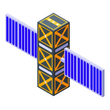 Uzay İstasyonu sistem simgesi, izometrik biçim