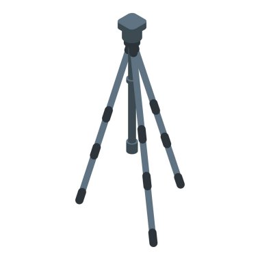 Sinema tripod simgesi, izometrik biçim