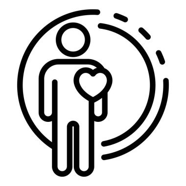 Erkek simgesi, özet biçimi