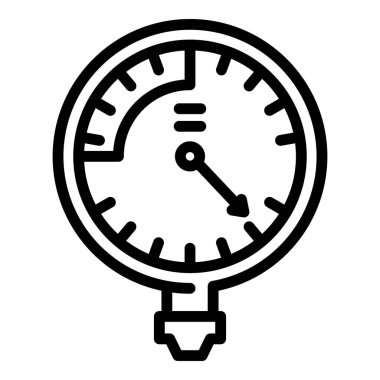 Manometre yakıt simgesi, özet biçimi