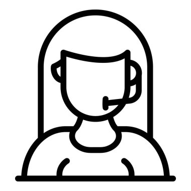 Mikrofon kulaklık simgesi, özet biçimi