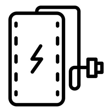 Dış güç bankası simgesi, özet biçimi