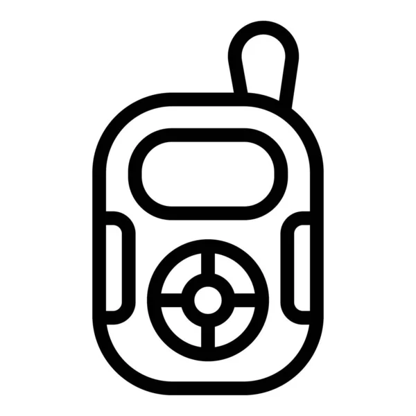 Icono del teléfono del monitor del bebé, estilo del esquema — Archivo Imágenes Vectoriales