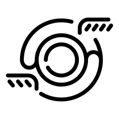 Pasta grafiği karşılaştırma simgesi, özet biçimi