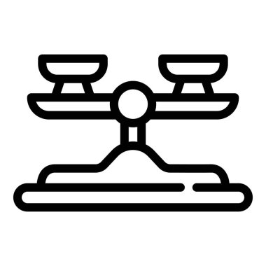 Metal ölçekli karşılaştırma simgesi, özet biçimi