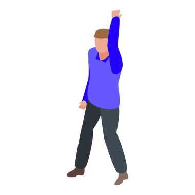 Halkın ajitasyon simgesi, izometrik biçim