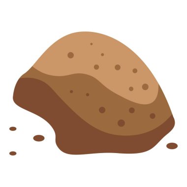 Tarçın tozu simgesi, izometrik biçim