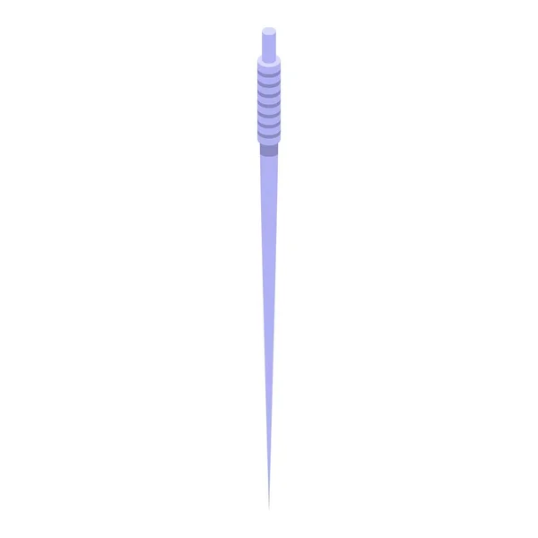 Icono de palillo dental, estilo isométrico — Archivo Imágenes Vectoriales