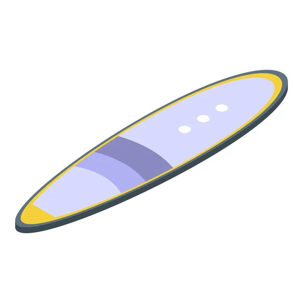 Sup board icoon, isometrische stijl — Stockvector