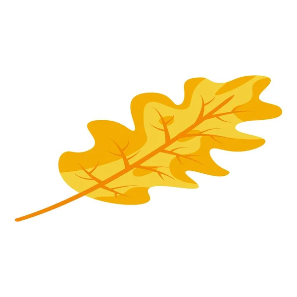 Dry leaf icon, isometric style — 스톡 벡터