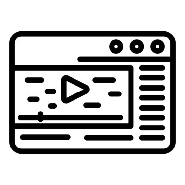 Web tarayıcı akış simgesi, özet biçimi