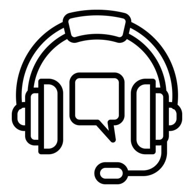 Oyun kulaklığı akış simgesi, özet biçimi