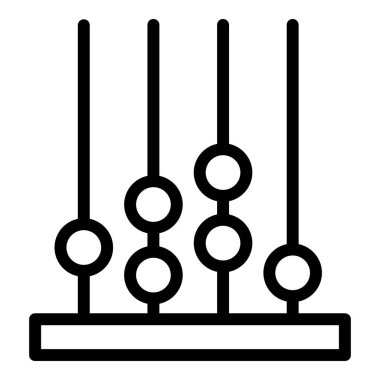 Finans abaküs simgesi, özet biçimi