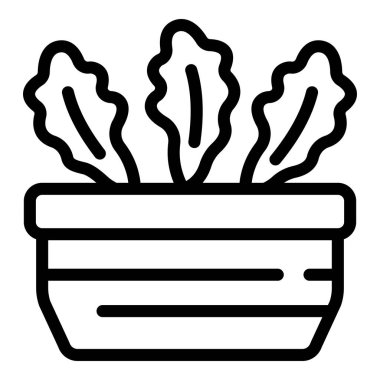 Arugula simgesi, özet biçimi