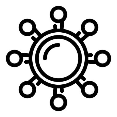 Bulgaricus mikroorganizma simgesi, özet biçimi