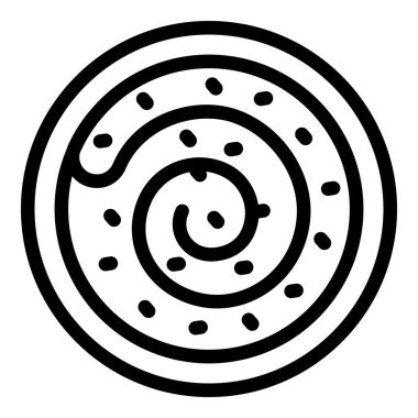 Tarçın fırını simgesi, özet biçimi