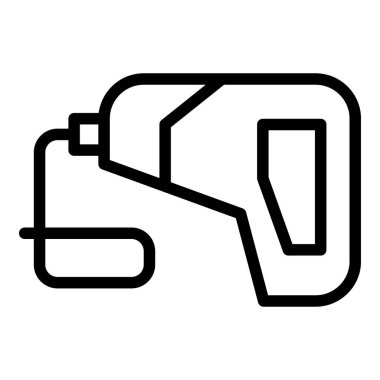 Geri çekilebilir tasma ikonu, taslak biçimi