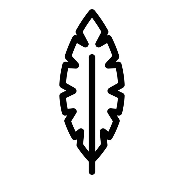 Escribe el icono de la pluma, el estilo del esquema — Archivo Imágenes Vectoriales