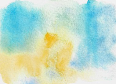 Suluboya arka plan. El çizimi boyalı.