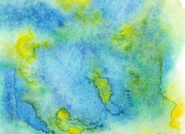 Suluboya arka plan. El çizimi boyalı.