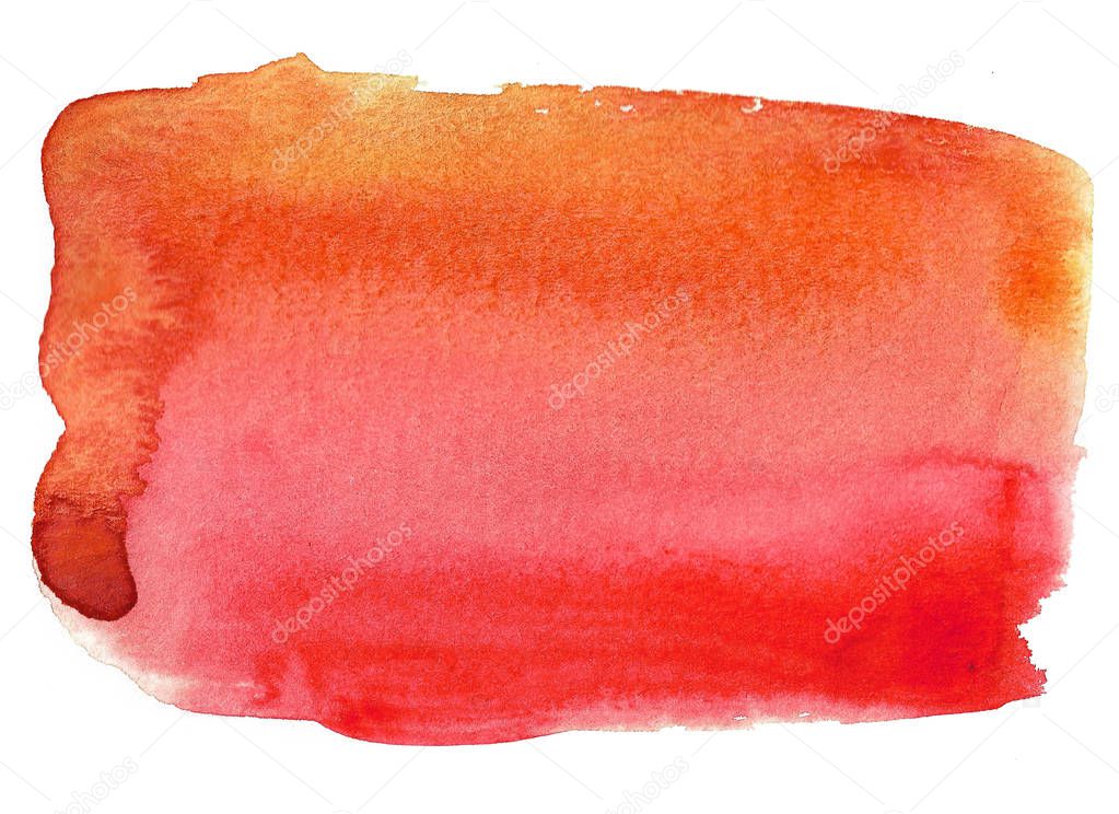 Abstract Watercolor Background. Hand Painted Illustration.