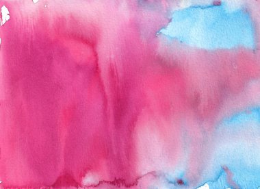 Soyut suluboya doku arka plan. El çizimi boyalı.