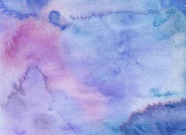 Suluboya arka plan. El çizimi boyalı