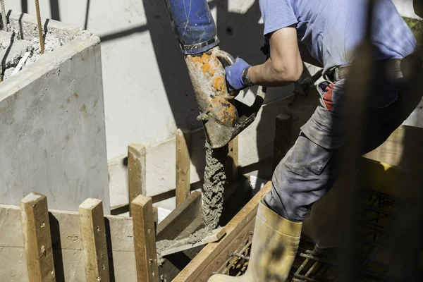 Şantiye beton dökme