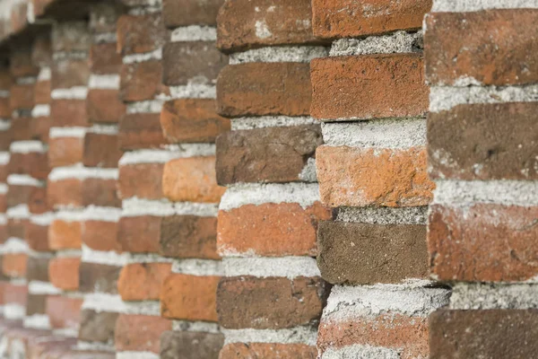 Viejo muro de ladrillo rojo — Foto de Stock