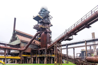 Cıvata Kulesi ve Vitkovice Ostrava, Çek Cumhuriyeti için yüksek fırın