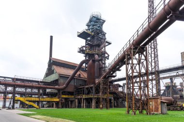 Cıvata Kulesi ve Vitkovice Ostrava, Çek Cumhuriyeti için yüksek fırın