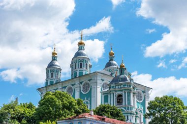 Smolensk, Rusya Federasyonu varsayım katedral Kilisesi. Uspenskiy Katedrali. Yakın çekim