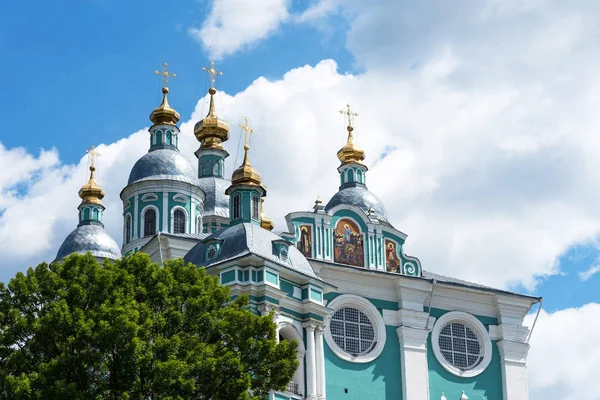 Smolensk, Rusya Federasyonu varsayım katedral Kilisesi. Uspenskiy Katedrali. Yakın çekim