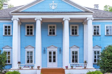 Novospasskoye, Smolensk bölgesi, Rusya Federasyonu - 11 Haziran 2018: ünlü Rus besteci M.I. Glinka Rusya Müzesi-Emlak