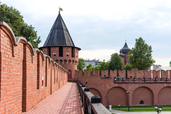 Nikitskaya Tower Tula Kremlin Kulelerden Birini Tula Rusya Federasyonu Yaz — Stok fotoğraf