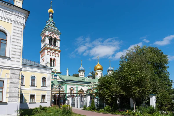 Iglesia Ortodoxa San Nicolás Rogozhskaya Sloboda Moscú Rusia — Foto de Stock