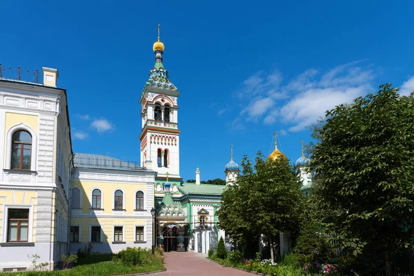 Iglesia Ortodoxa San Nicolás Rogozhskaya Sloboda Moscú Rusia — Foto de Stock