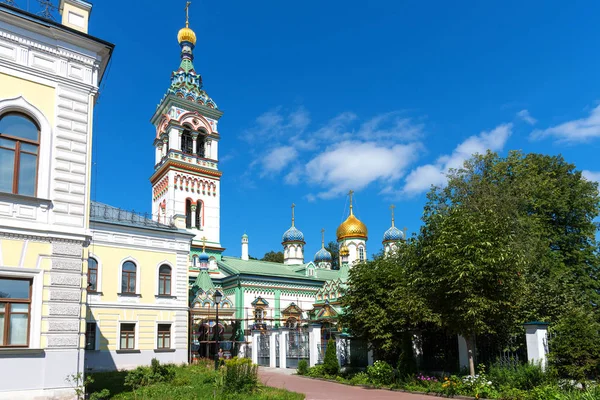 Iglesia Ortodoxa San Nicolás Rogozhskaya Sloboda Moscú Rusia — Foto de Stock