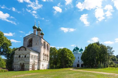 Rostov Borisoglebsky Manastırı. Rostov Boris ve Gleb erkek Ortodoks Manastırı. Rusya'nın altın yüzük. Yaroslavl bölgesi