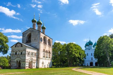 Rostov Borisoglebsky Manastırı. Rostov Boris ve Gleb erkek Ortodoks Manastırı. Rusya'nın altın yüzük. Yaroslavl bölgesi
