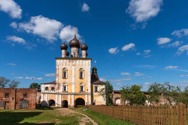 Rostov Borisoglebsky Monastery Rostov Boris Gleb Male Orthodox Monastery Golden — Stock Photo, Image