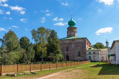 Rostov Borisoglebsky Manastırı. Rostov Boris ve Gleb erkek Ortodoks Manastırı. Rusya'nın altın yüzük. Yaroslavl bölgesi