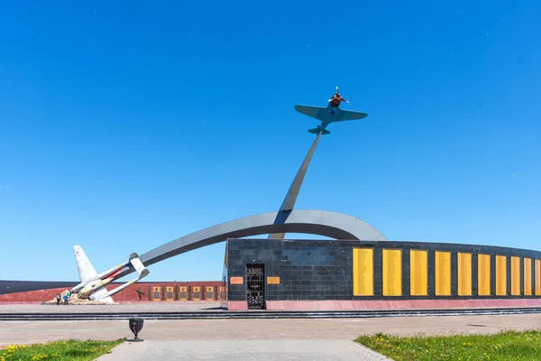 Tula, russland - 19. Mai 2019: Gedenkkomplex für die Verteidiger des Vaterlandshimmels in tula, russland. — Stockfoto